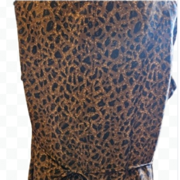 Studio C Animal Print Safari Jungle Edgy Fashion Summer Plus Sz 16 - Picture 4 of 7
